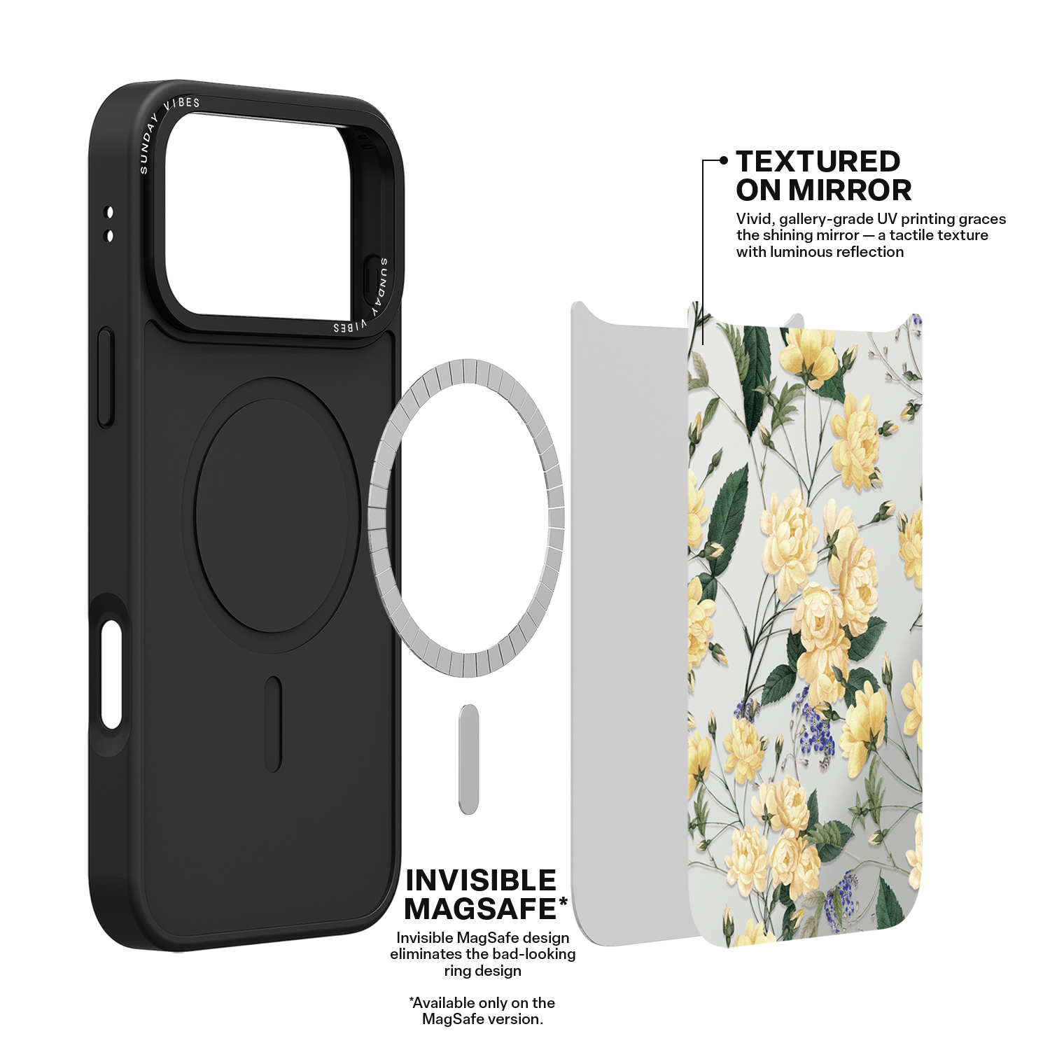 Golden Petalcode iPhone Case